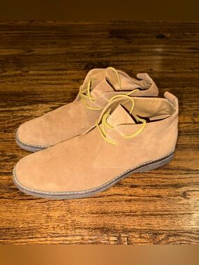 GH Bass “Pearce” Mens 11 D Tan Suede Leather Chukka Desert Boots Brown